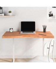 Dessus de bureau 110x(50-55)x4 cm bois massif de hêtre | Mobilier & Déco