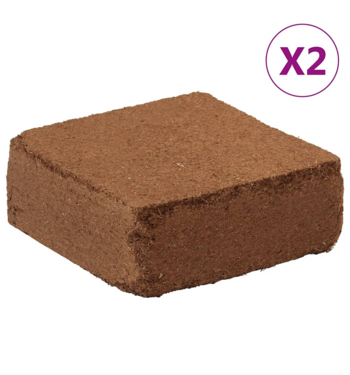 Blocs de noix de coco 2 pcs 5 kg chacun 10 kg au total | Mobilier & Déco