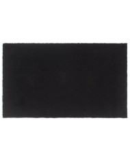 Tapis de porte noir 90x150 cm fibre de coco touffeté | Mobilier & Déco