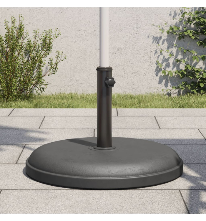 Base de parasol pour mâts Ø32/35/38 mm 25 kg rond | Mobilier & Déco