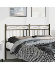 Tête de lit métal noir 150 cm | Mobilier & Déco