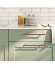 Poignées d'armoire 5 pcs bronze 192 mm acier inoxydable | Mobilier & Déco
