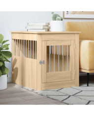 Meuble de cage pour chiens chêne sonoma 64,5x80x71 cm | Mobilier & Déco