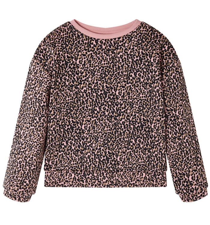 Sweatshirt pour enfants rose moyen 128 | Mobilier & Déco