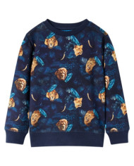 Sweatshirt pour enfants bleu marine 116 | Mobilier & Déco
