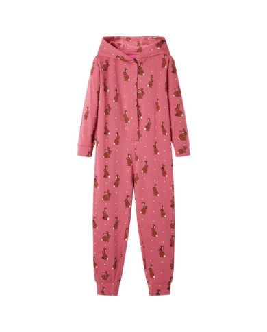 Combinaison à capuche pour enfants vieux rose 92 | Mobilier & Déco