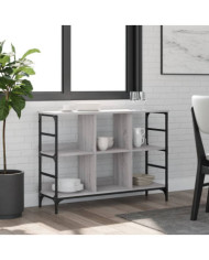 Buffet sonoma gris 102x32x73,5 cm bois d'ingénierie | Mobilier & Déco