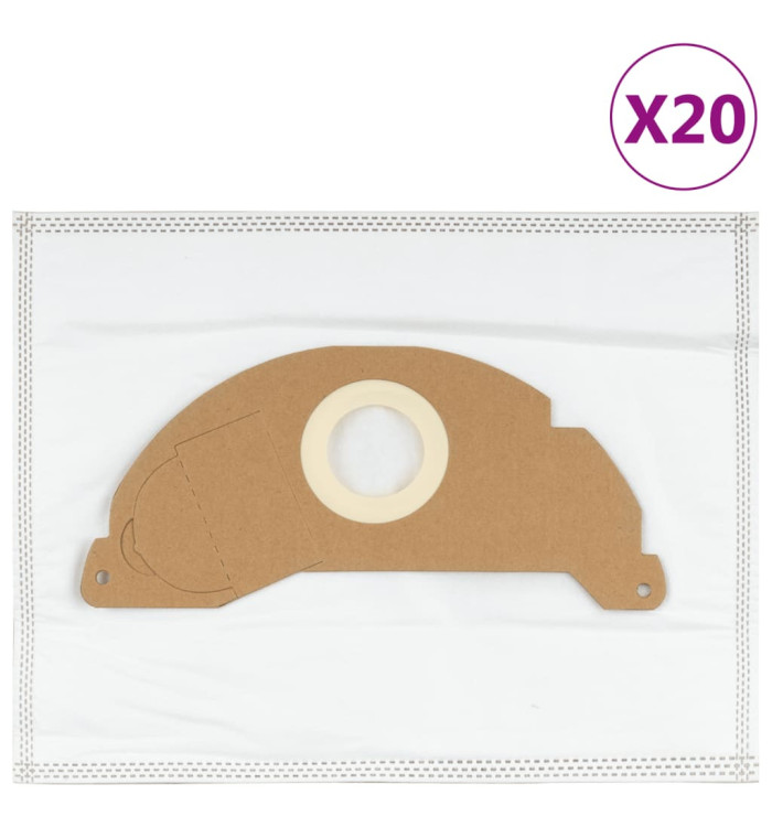 Sacs d’aspirateur pour Kärcher A2004 20 pcs | Mobilier & Déco