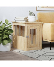 Meuble de cage pour chiens chêne sonoma 45x62x59 cm | Mobilier & Déco
