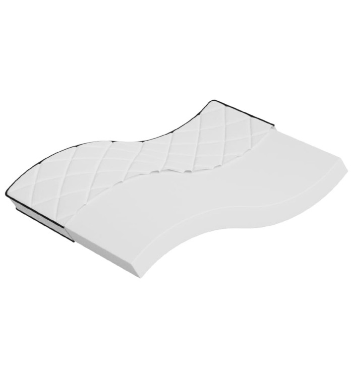 Matelas en mousse moyennement doux 140x190 cm | Mobilier & Déco