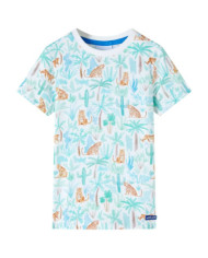 T-shirt pour enfants écru 104 | Mobilier & Déco