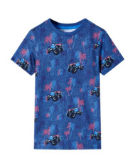 T-shirt pour enfants mélange bleu foncé 92 | Mobilier & Déco