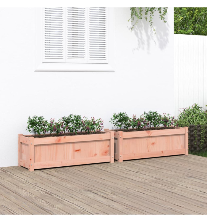 Jardinières 2 pcs cm bois massif douglas | Mobilier & Déco