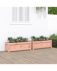 Jardinières 2 pcs cm bois massif douglas | Mobilier & Déco
