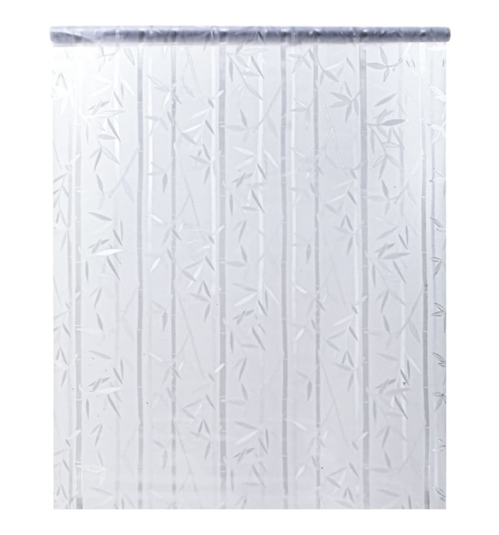 Film pour fenêtre dépoli motif de bambou 60x500 cm PVC | Mobilier & Déco