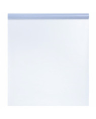 Film de fenêtre statique dépoli gris transparent 45x2000 cm PVC | Mobilier & Déco