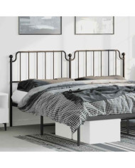 Tête de lit métal noir 193 cm | Mobilier & Déco