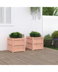 Jardinières 2 pcs bois massif douglas | Mobilier & Déco