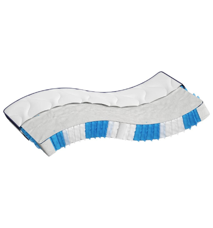 Matelas à ressorts ensachés dureté moyenne 140x190 cm | Mobilier & Déco