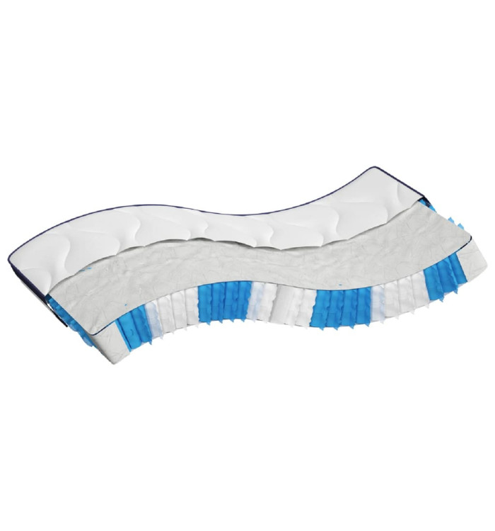 Matelas à ressorts ensachés dureté moyenne 100x200 cm | Mobilier & Déco