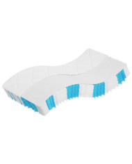 Matelas à ressorts ensachés dureté moyenne 90x200 cm | Mobilier & Déco