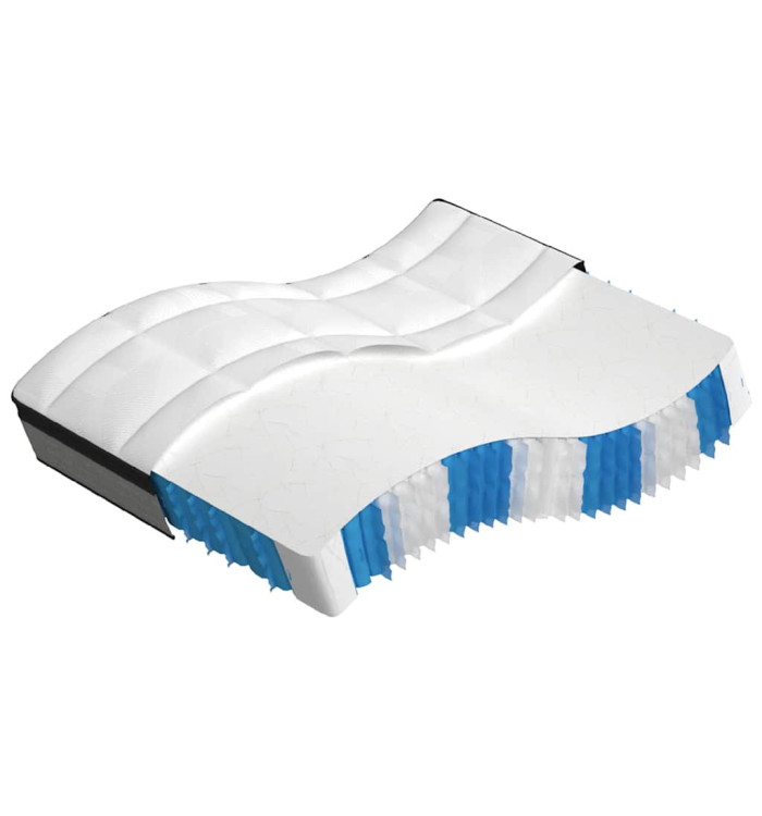 Matelas à ressorts ensachés moyen plus 160x200 cm | Mobilier & Déco