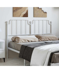 Tête de lit métal blanc 150 cm | Mobilier & Déco