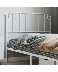 Tête de lit métal blanc 100 cm | Mobilier & Déco