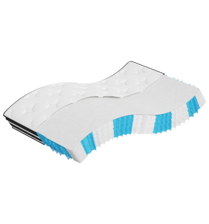 Matelas à ressorts ensachés moyen 100x200 cm | Mobilier & Déco