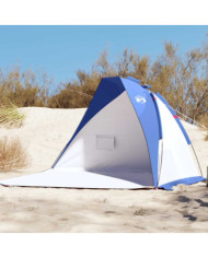 Tente de plage bleu azuré 268x223x125 cm 185T polyester | Mobilier & Déco