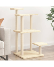 Arbres à chat avec plates-formes crème 98,5 cm | Mobilier & Déco