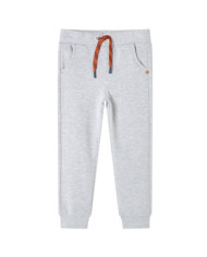Pantalon de survêtement pour enfants gris mélangé 104 | Mobilier & Déco