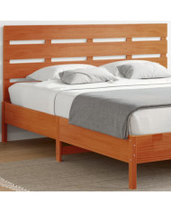 Tête de lit cire marron 180 cm bois massif de pin | Mobilier & Déco