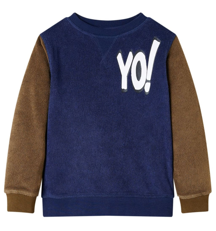 Sweatshirt pour enfants bleu marine foncé 92 | Mobilier & Déco