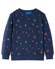 Sweatshirt pour enfants mélange bleu marine 104 | Mobilier & Déco
