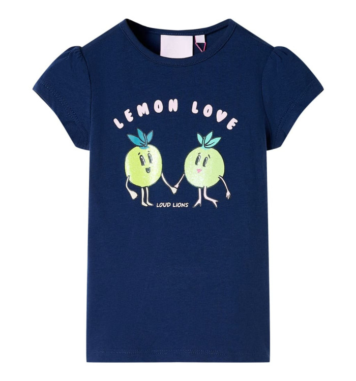 T-shirt pour enfants bleu marine 92 | Mobilier & Déco