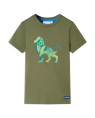 T-shirt pour enfants kaki 92 | Mobilier & Déco