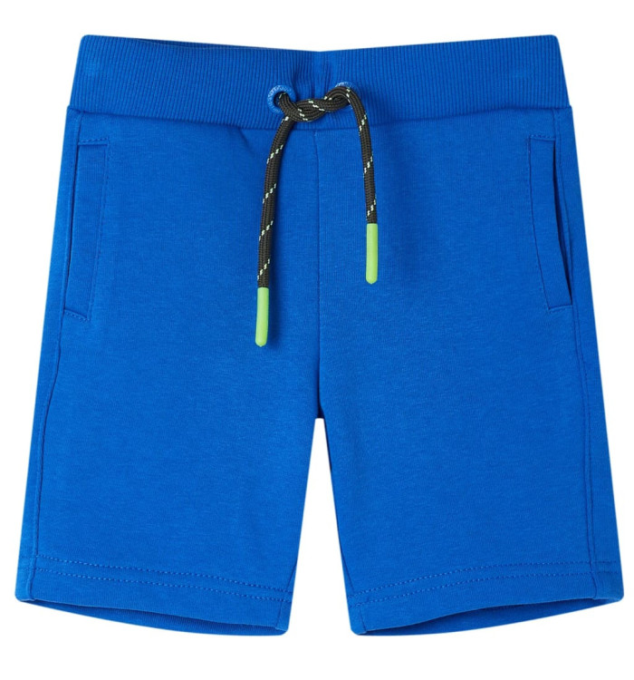 Short pour enfants à cordon de serrage bleu 128 | Mobilier & Déco