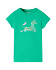 T-shirt pour enfants vert 128 | Mobilier & Déco