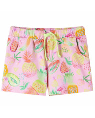 Short pour enfants à cordon de serrage rose pâle 92 | Mobilier & Déco