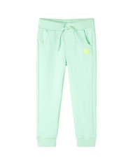 Pantalon de survêtement pour enfants vert vif 92 | Mobilier & Déco