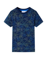 T-shirt pour enfants bleu marine 140 | Mobilier & Déco