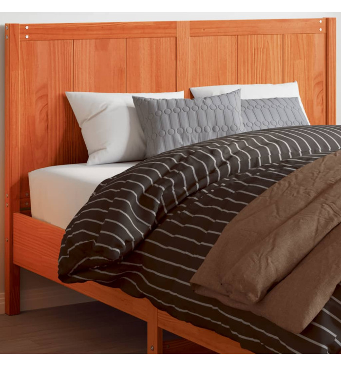 Tête de lit cire marron 150 cm bois massif de pin | Mobilier & Déco