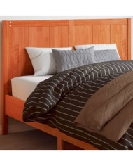 Tête de lit cire marron 150 cm bois massif de pin | Mobilier & Déco