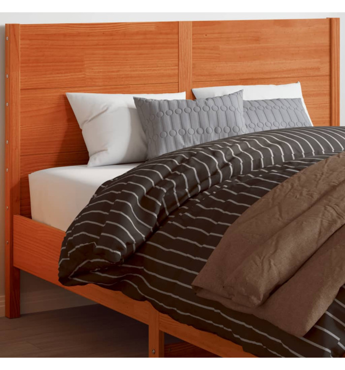Tête de lit cire marron 160 cm bois massif de pin | Mobilier & Déco