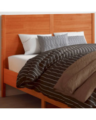 Tête de lit cire marron 160 cm bois massif de pin | Mobilier & Déco