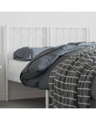 Tête de lit métal blanc 120 cm | Mobilier & Déco