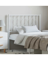 Tête de lit métal blanc 100 cm | Mobilier & Déco