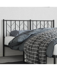 Tête de lit métal noir 150 cm | Mobilier & Déco