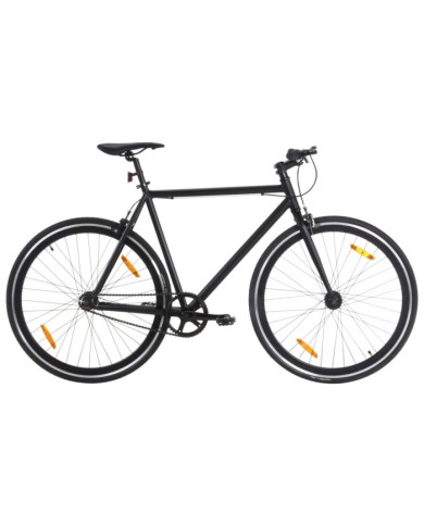 Vélo à pignon fixe noir 700c 59 cm | Mobilier & Déco